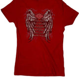 Harley Davidson Graphic T-Shirt - Medium Red Cotton