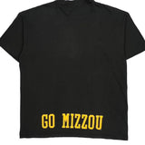 Single Stitch Missouri Galt Sand College T-Shirt - XL Black Cotton