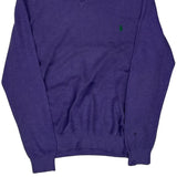 Polo By Ralph Lauren Jumper - XL Purple Cotton Blend