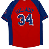 Phillies Majestic Mlb Jersey - XL Blue Polyester