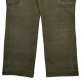 Carhartt Double Knee Carpenter Pants - 32W 30L Gray Cotton