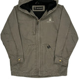 Dri Duck Jacket - Large Grey Cotton