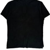 Polo By Ralph Lauren Slim Fit Polo Shirt - Large Black Cotton