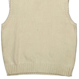Polo By Ralph Lauren Sweater Vest - Medium Cream Cotton