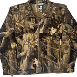 Interchange Columbia Camo Fleece Jacket - Large Camo Polyester