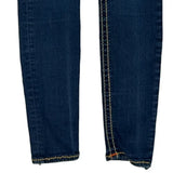 True Religion Skinny Jeans - 24W US 0 Dark Wash Cotton Blend
