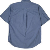 Ralph Lauren Checked Short Sleeve Shirt - Medium Blue Cotton