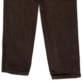 550 Levis Jeans - 24W UK 4 Brown Cotton
