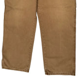 Dickies Double Knee Carpenter Trousers - 38W 30L Brown Cotton