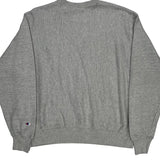 Reverse Weave Champion Sweatshirt - Large Gray Cotton Blend