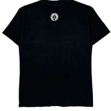 Unbranded Single Stitch T-Shirt - Large Black Cotton