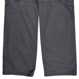 Carhartt Carpenter Trousers - 34W 32L Grey Cotton