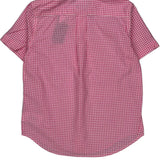 Age 7 Ralph Lauren Checked Short Sleeve Shirt - Small Pink Cotton