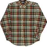 Nautica Checked Shirt - Medium Multicoloured Cotton