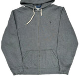 Polo By Ralph Lauren Hoodie - 2XL Gray Cotton