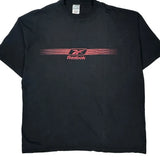 Reebok T-Shirt - 2XL Black Cotton