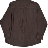 Woolrich Shirt - Large Brown Wool