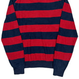 Tommy Hilfiger Striped Sweater - Medium Blue Cotton