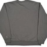 Mickey Mouse Jerzees Cartoon Sweatshirt - XL Grey Cotton Blend