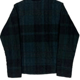 Patagonia Checked Jacket - Medium Black Wool