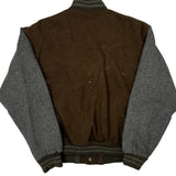 Unbranded Varsity Jacket - Medium Brown Wool