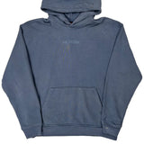 Jordan Hoodie - Large Blue Cotton