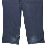 Carhartt Carpenter Trousers - 38W 31L Blue Cotton