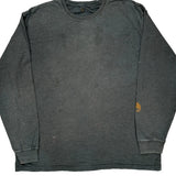 Deer Graphic Carhartt Long Sleeve T-Shirt - XL Grey Cotton