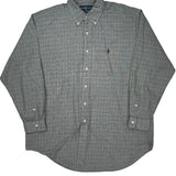 Yarmouth Ralph Lauren Checked Shirt - Large Grey Cotton