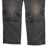 Carhartt Double Knee Carpenter Trousers - 34W 30L Grey Cotton