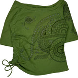 Harley Davidson T-Shirt - XL Green Cotton