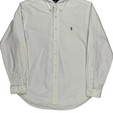 Ralph Lauren Shirt - Large White Cotton