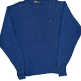 Polo By Ralph Lauren Jumper - Large Blue Cotton