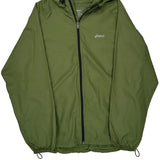 Asics Windbreaker - Medium Green Polyester