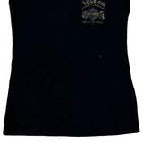 Harley Davidson Graphic Vest - XL Black Cotton