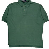 Polo By Ralph Lauren Polo Shirt - Medium Green Cotton