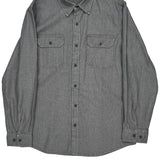 Wrangler Denim Shirt - Medium Grey Cotton