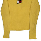 Tommy Hilfiger Jumper - Small Yellow Cotton