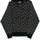 Reverse Weave Champion Hoodie - Small Black Cotton