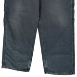Carhartt Carpenter Trousers - 38W 30L Black Cotton