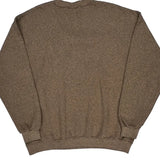 Made In USA Lee Sweatshirt - XL Brown Cotton Blend