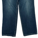Raider Hip Hop Jeans - 38W 32L Dark Wash Cotton