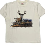 Colorado Oneita Graphic T-Shirt - Large White Cotton