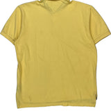Tommy Hilfiger Polo Shirt - Large Yellow Cotton