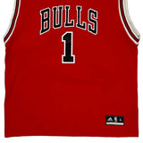 Chicago Bulls Adidas Nba Jersey - XL Red Polyester