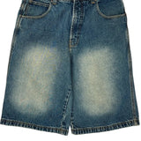 Jordan Craig Denim Shorts - 34W 11L Light Wash Cotton