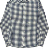 Tommy Hilfiger Checked Shirt - Large Blue Cotton