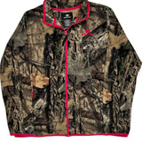 Mossy Oak Camo Fleece Jacket - 2XL Camo Polyester