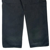 Dickies Double Knee Carpenter Trousers - 36W 30L Grey Cotton