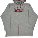 Dynasty Nike Graphic Hoodie - 2XL Red Cotton